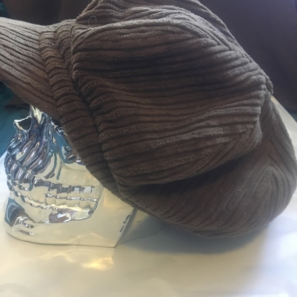 Corduroy Tam type Hat - Picture 3 of 7